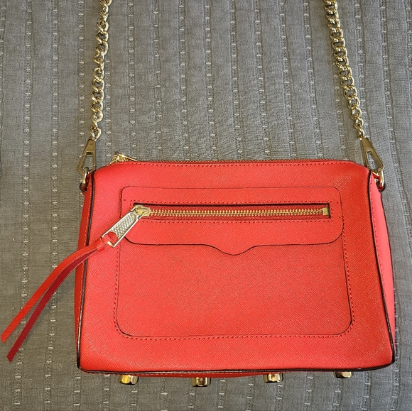 Rebecca Minkoff Avery Zest Leather Cross Body Bag EUC Spring - Picture 11 of 16
